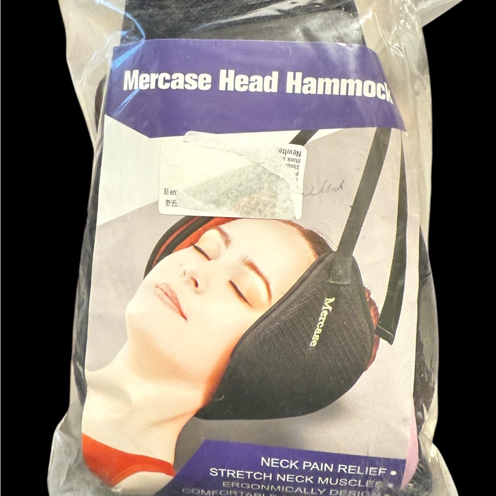 Black Head Hammock for Neck Pain Relief